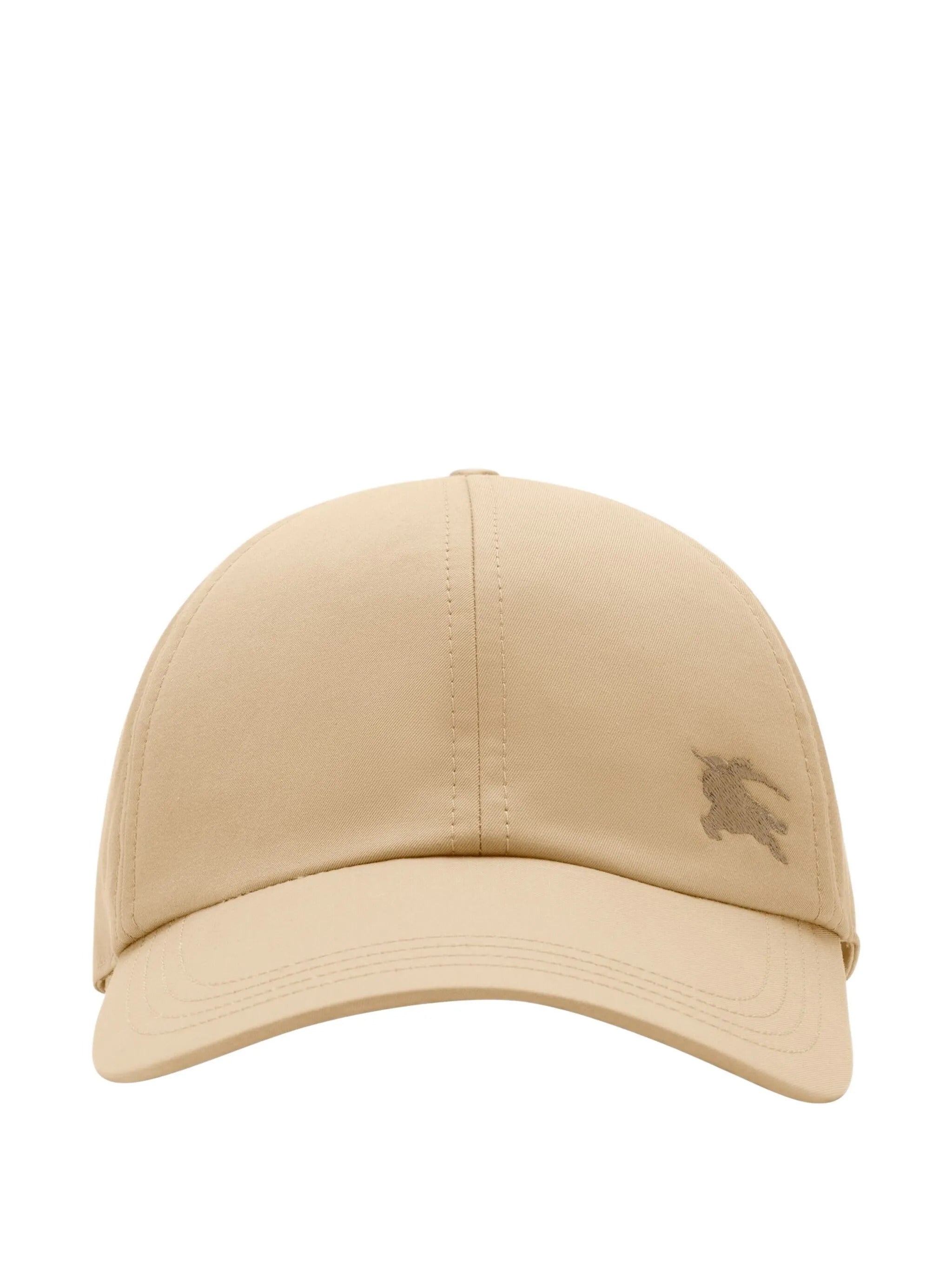 BURBERRY Gabardine Baseball Cap with Embroidered Design - Adjustable Fit - Banlieue91 -