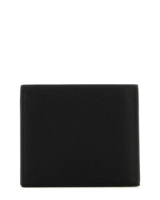 BALENCIAGA Mini Bifold Wallet with Logo Print - Banlieue91 -