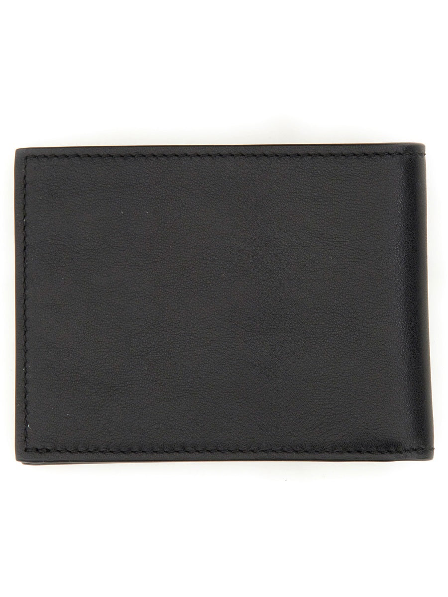 MOSCHINO COUTURE Mini Wallet with Logo for Men - Banlieue91 -