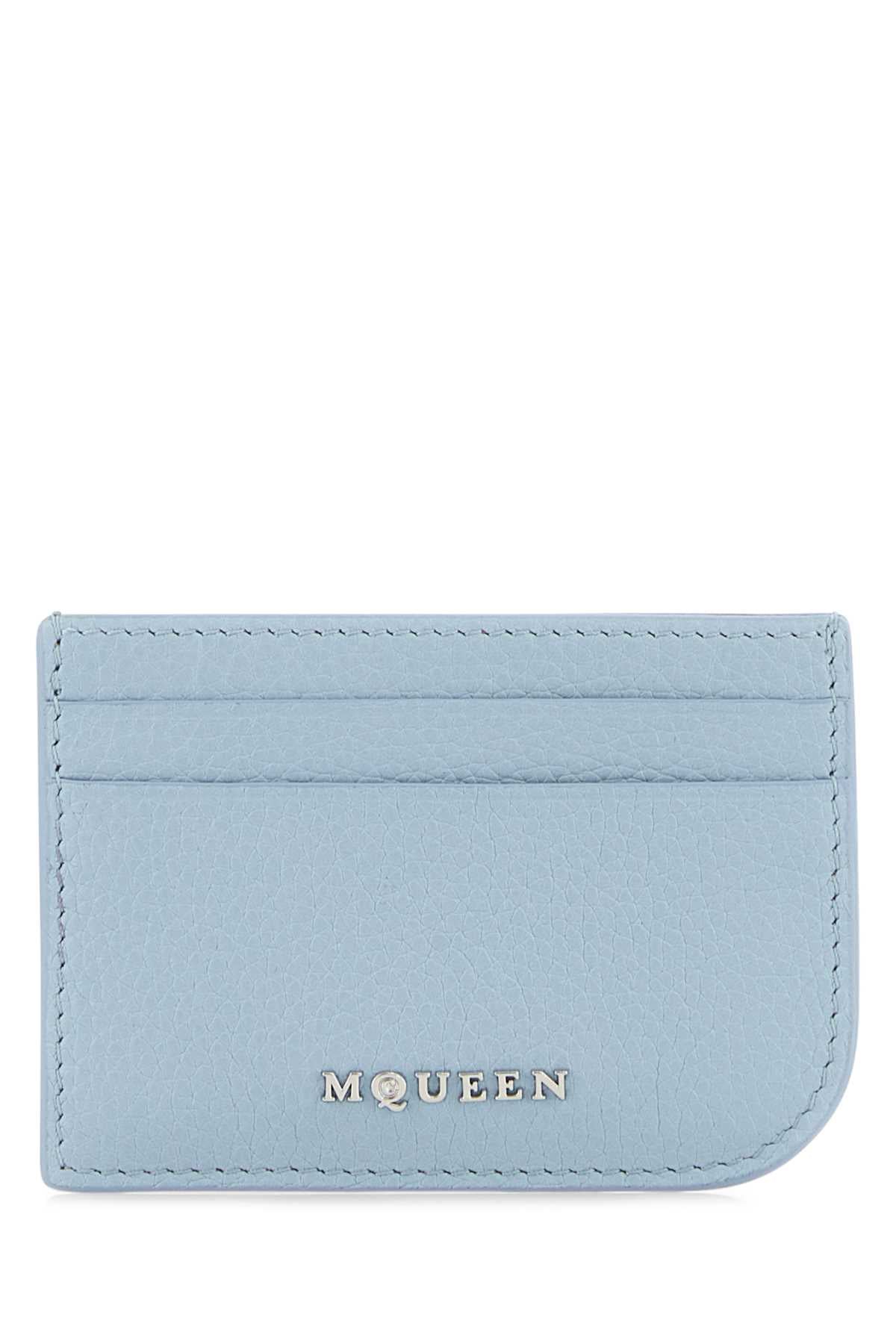 ALEXANDER MCQUEEN Sleek Leather Mini Card Holder - Banlieue91 -