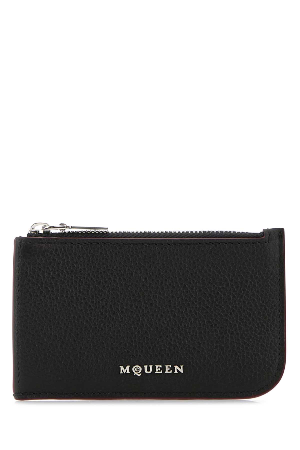 ALEXANDER MCQUEEN Mini Leather Card Holder - Banlieue91 -