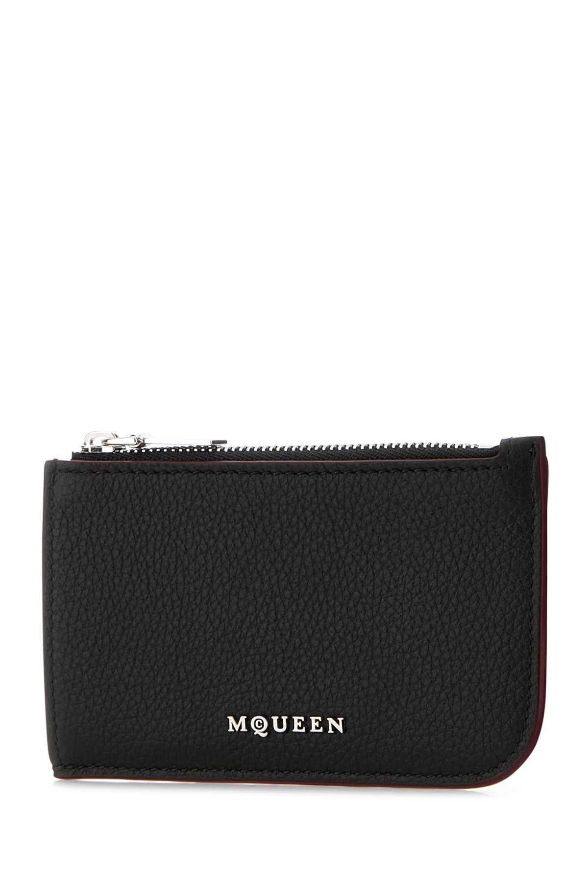 ALEXANDER MCQUEEN Mini Leather Card Holder - Banlieue91 -