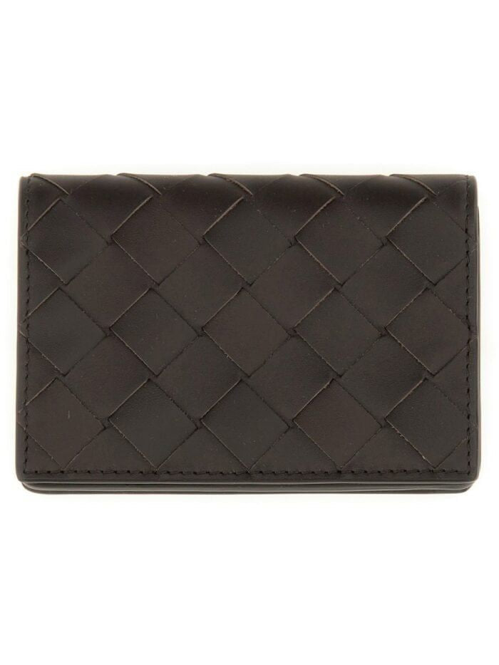 BOTTEGA VENETA Woven Business Card Holder - Mini - Banlieue91 -