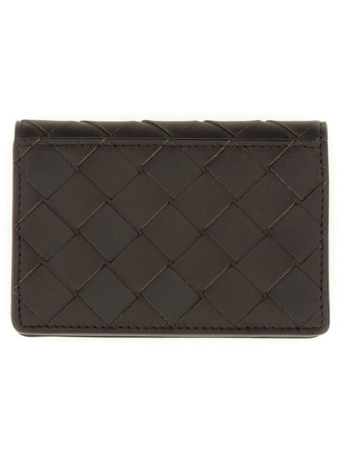 BOTTEGA VENETA Woven Business Card Holder - Mini - Banlieue91 -