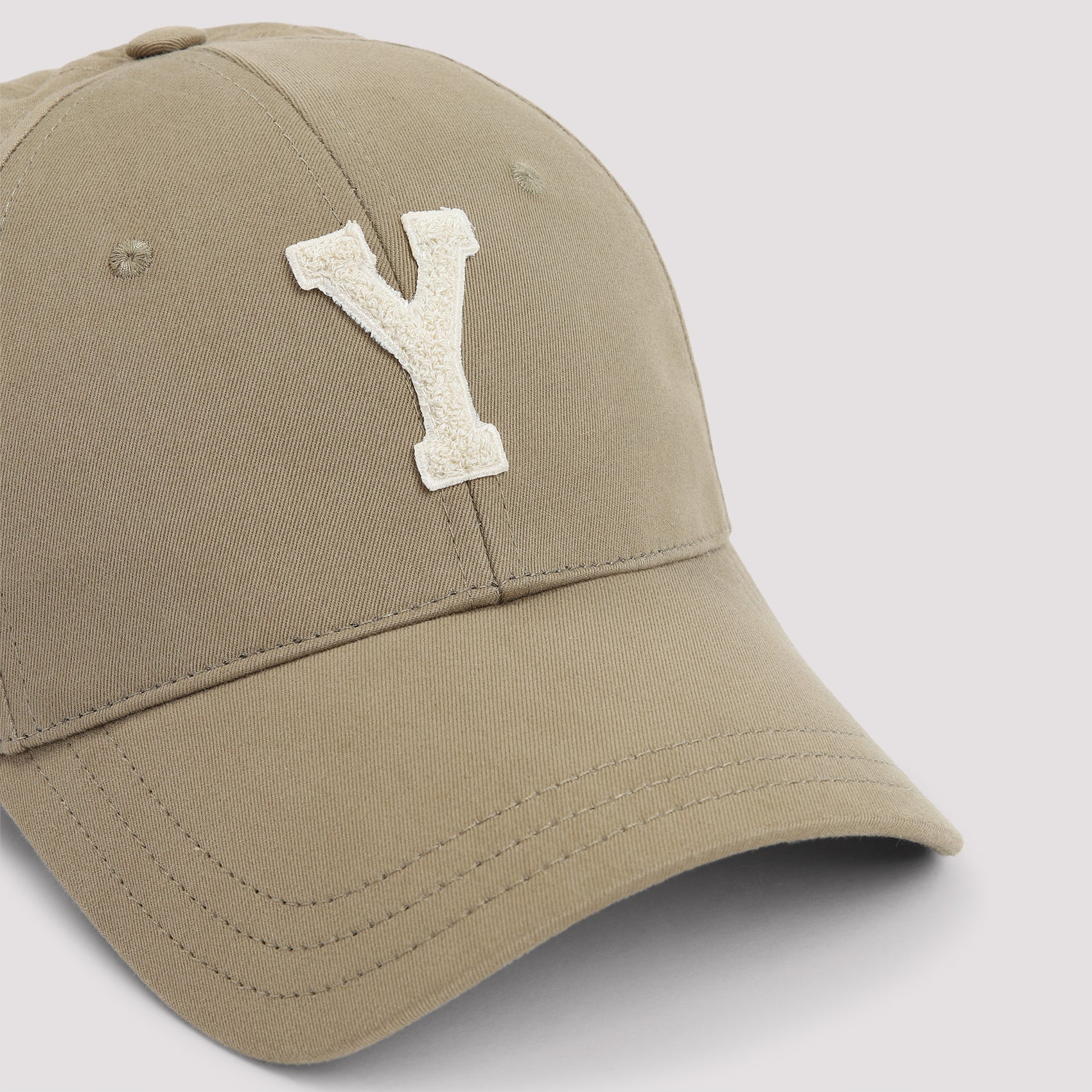 SAINT LAURENT Cotton Baseball Cap for Men - FW25 Collection - Banlieue91 -