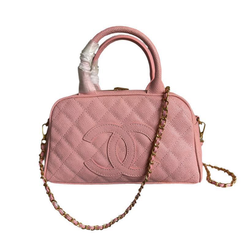 Chanel Timeless CC Bowler Bag Quilted Caviar Small - Banlieue91