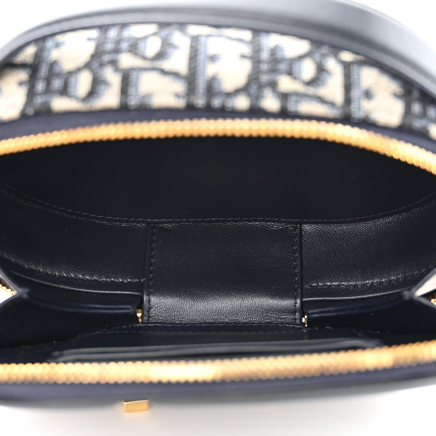 Christian Dior Signature Oval Camera Bag Calfskin with Embossed CD Signature - Banlieue91