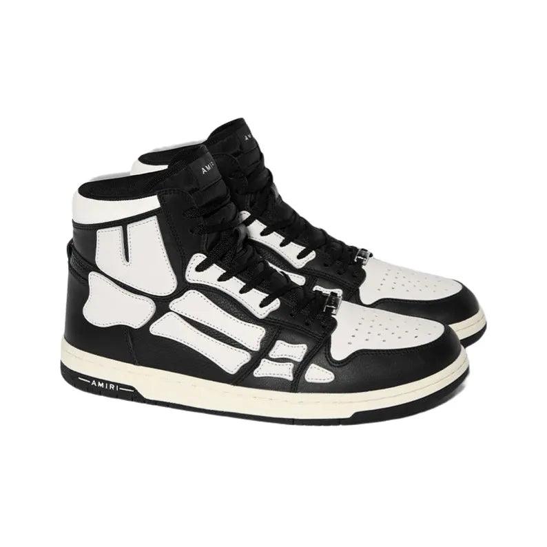 AMIRI Skel Top High 'White Black' - Banlieue91 -