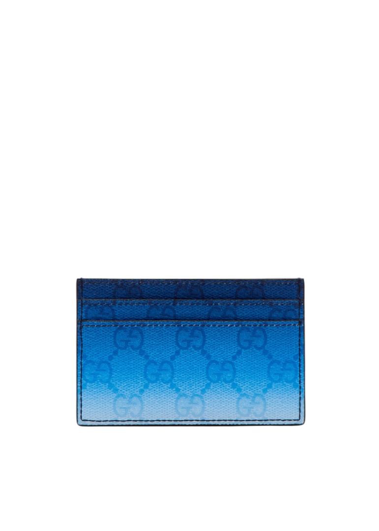 GUCCI Printed Canvas Mini Card Holder - Banlieue91 -