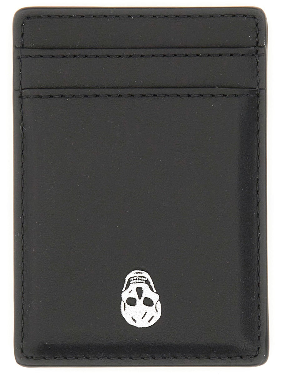 ALEXANDER MCQUEEN Mini Leather Wallet for Men - Banlieue91 -