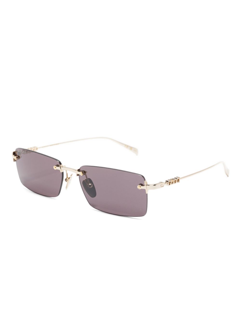 GUCCI Platinum Metal Sunglasses for Men - Banlieue91 -