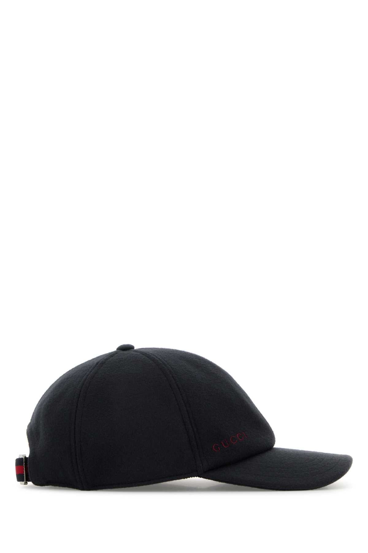 GUCCI Wool Baseball Cap for Men - FW25 Collection - Banlieue91 -