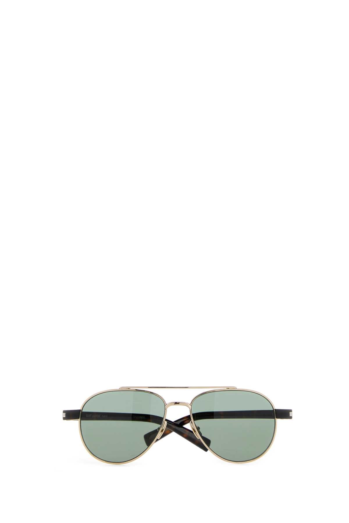 SAINT LAURENT Animal Print Acetate Sunglasses for Men - Banlieue91 -