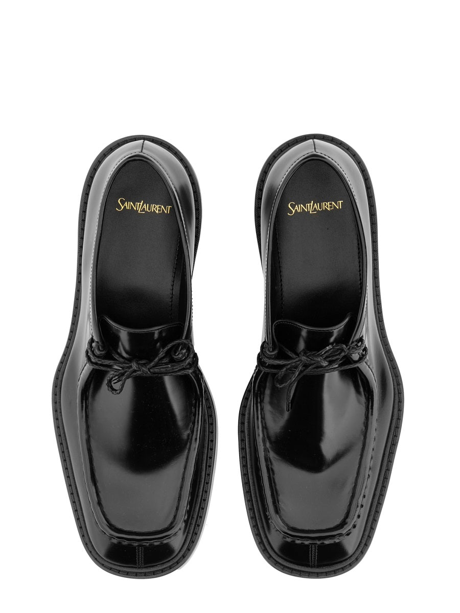 SAINT LAURENT Harvey Derby Dress Loafers for Men - FW25 - Banlieue91 -