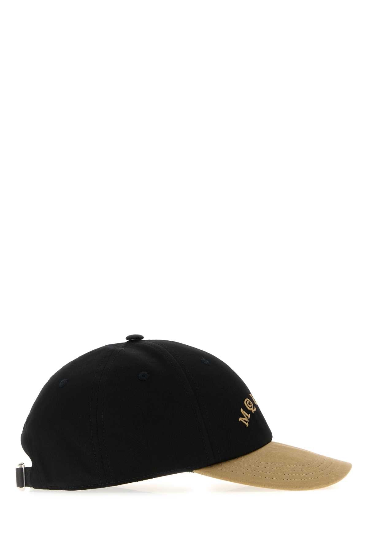 ALEXANDER MCQUEEN Two-Tone Cotton Baseball Cap for Men - Banlieue91 -