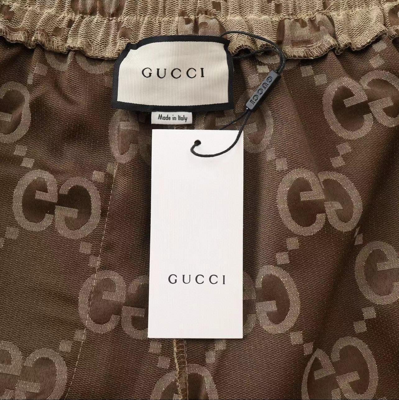 Gucci Long Pant 'Brown/Red/Green' - Banlieue91