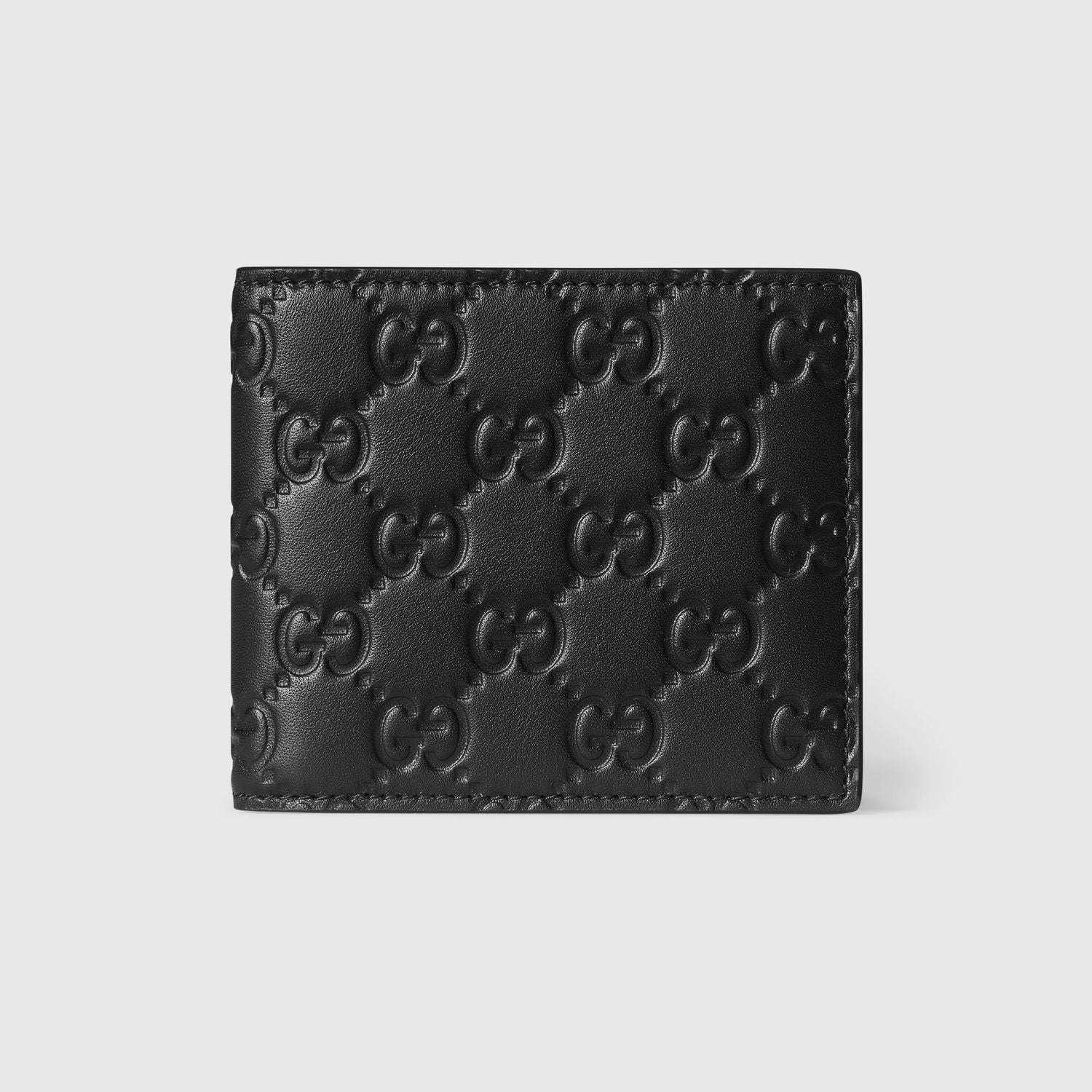 GUCCI Mini Bi-Fold Wallet with Embossed Pattern - Banlieue91 -