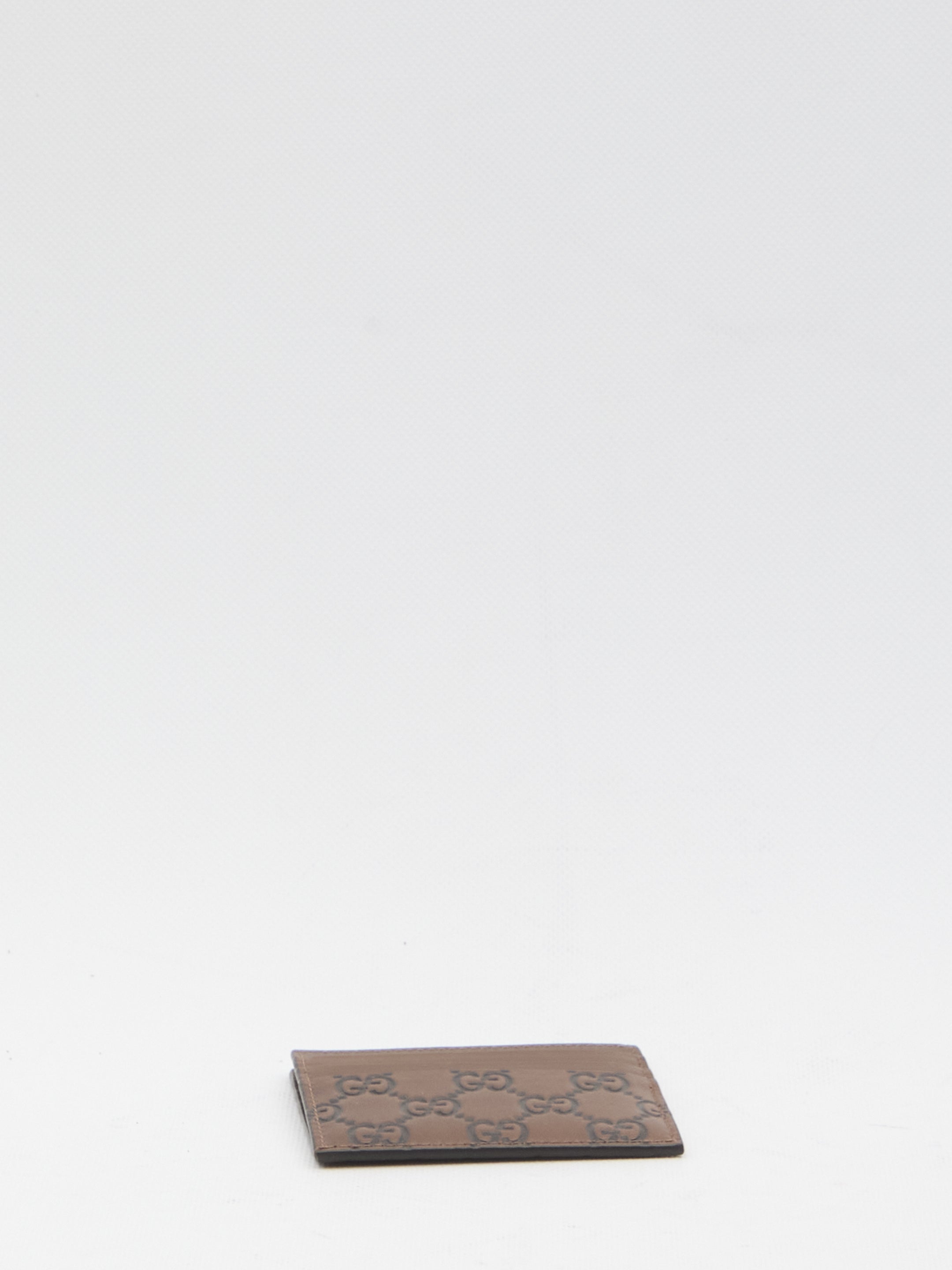 GUCCI Mini Emblem Card Holder with Six Slots - Banlieue91 -