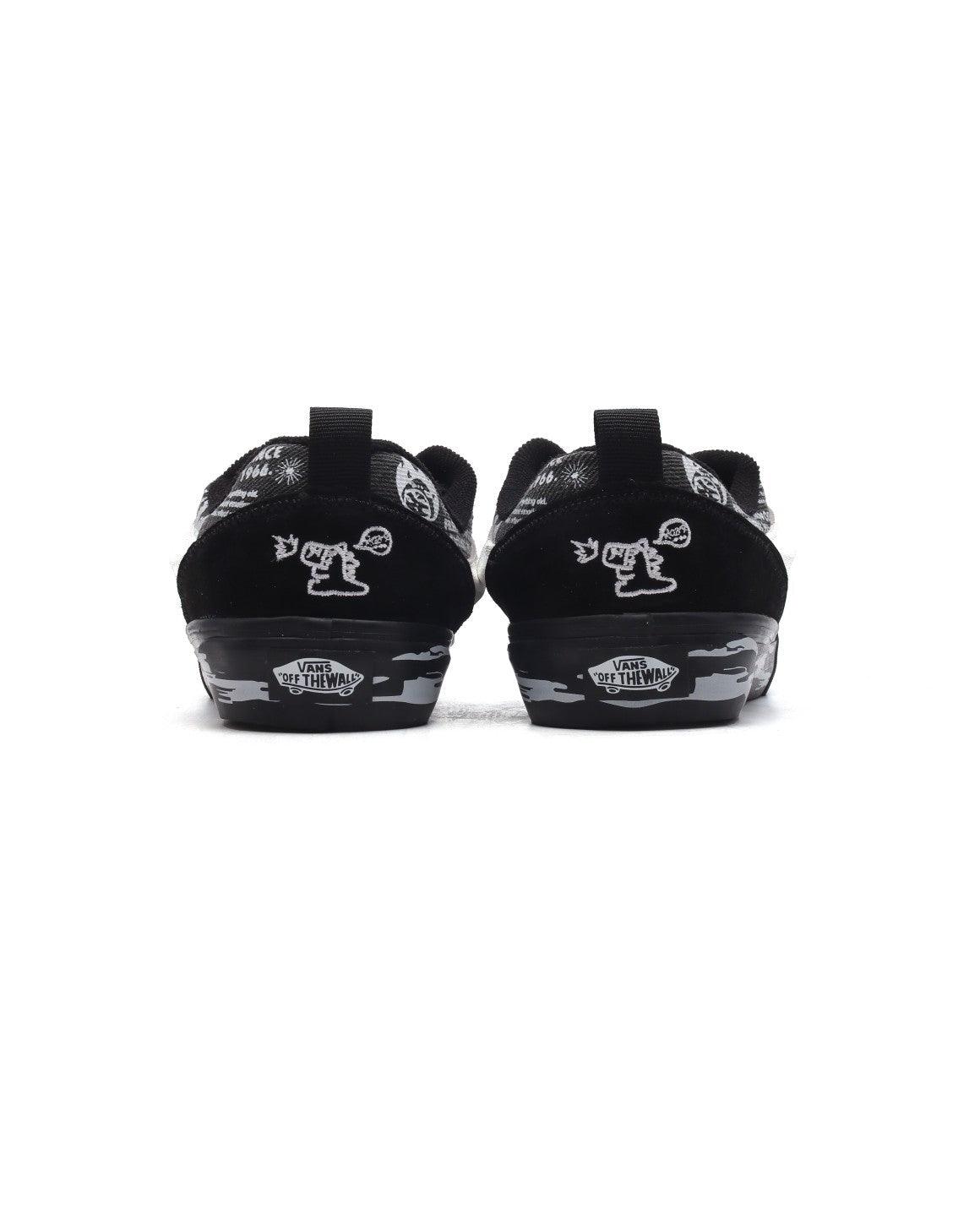 HIRONO x Vans Knu Skool 'Black/White' - Banlieue91