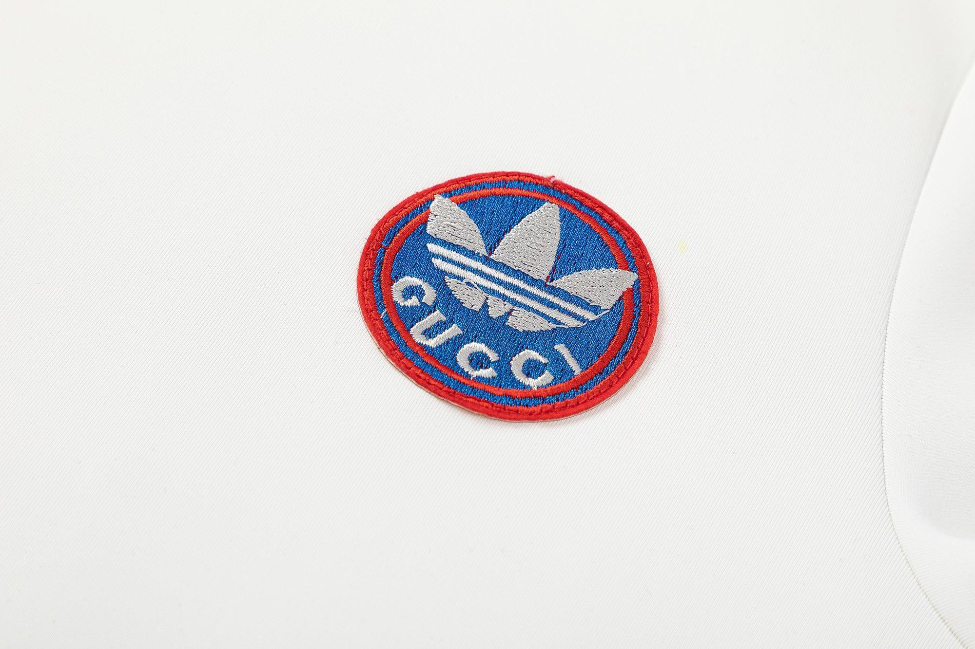Gucci x adidas Cotton Jersey Jacket White - Banlieue91
