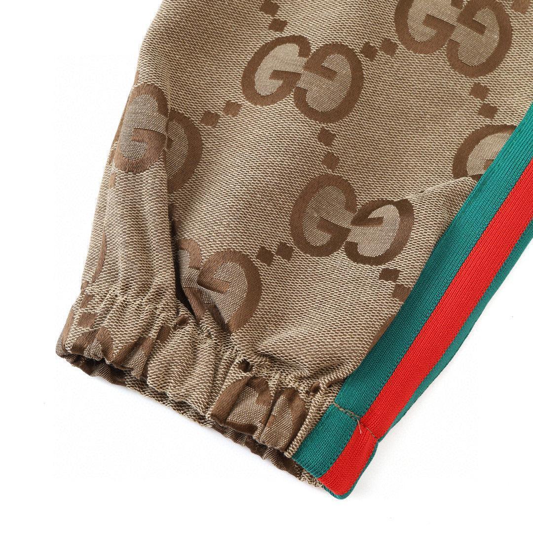 Gucci Long Pant 'Brown/Red/Green' - Banlieue91