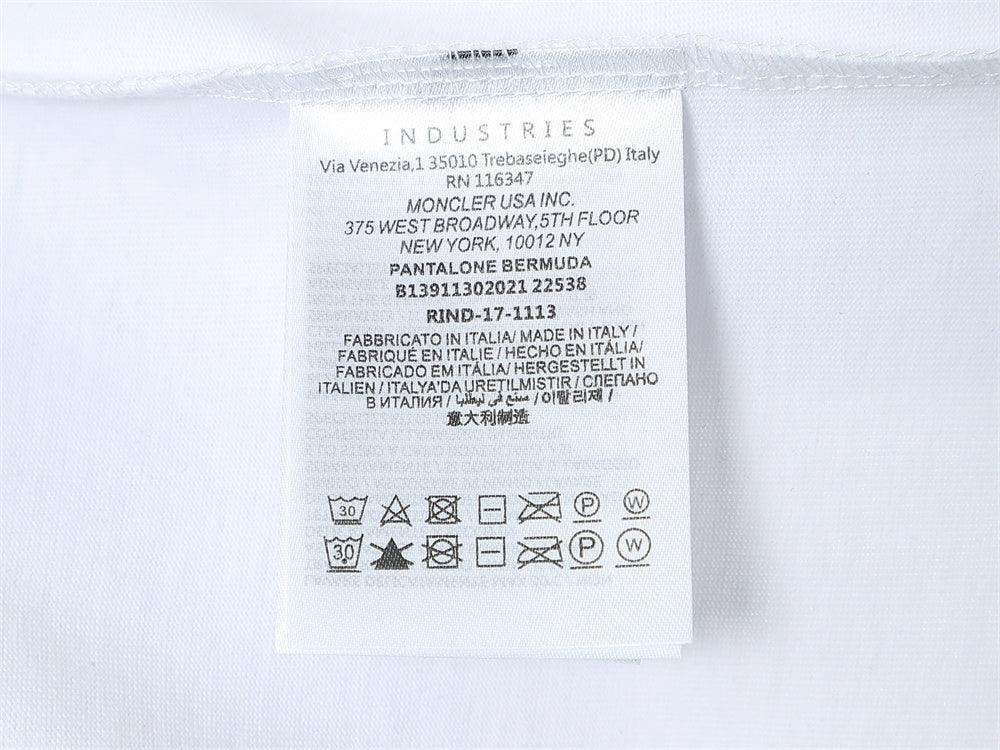 Moncler T-Shirt Without Collar 'White' - Banlieue91