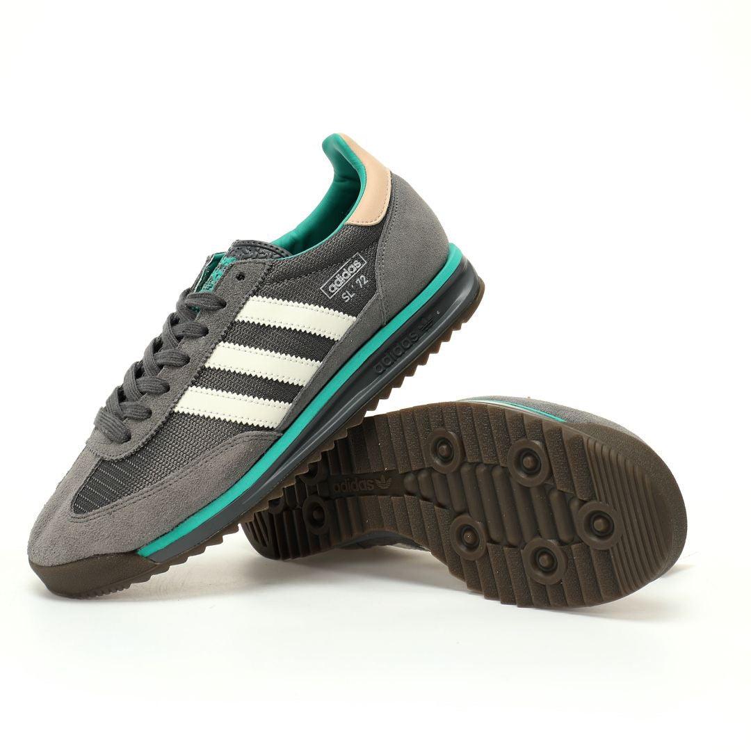 Adidas Originals SL 72 OG 'Dark Grey/Green' - Banlieue91 -