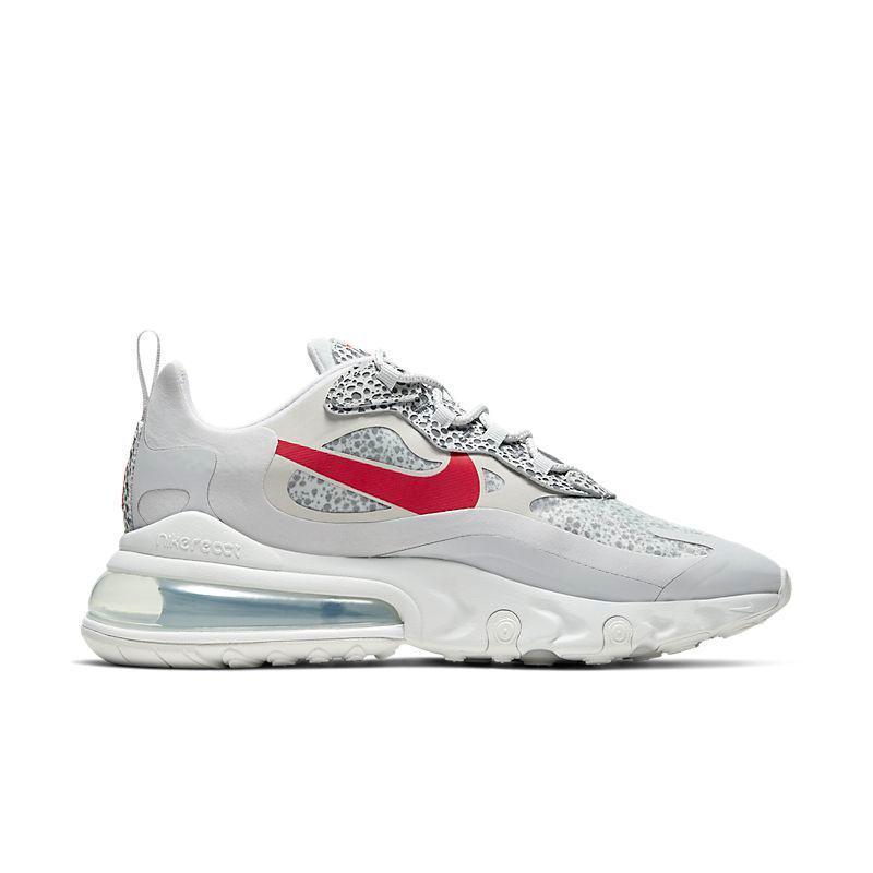 Nike Air Max 270 React 'Safari Grey Red' - Banlieue91