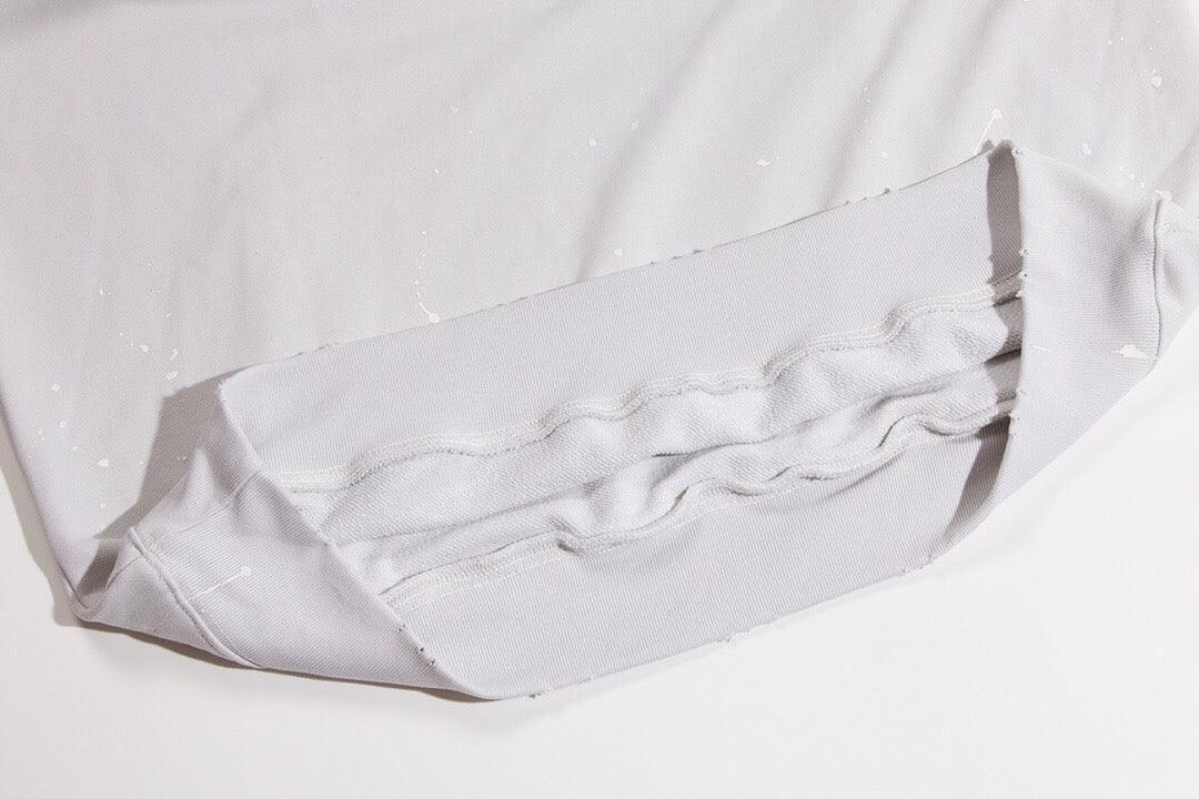Balenciaga logo-print detail hoodie – White - Banlieue91