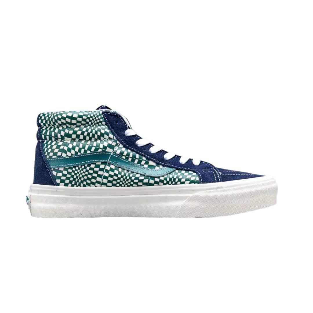 Vans SK8-Mid Reissue Black-Green 'Blue Green' - Banlieue91