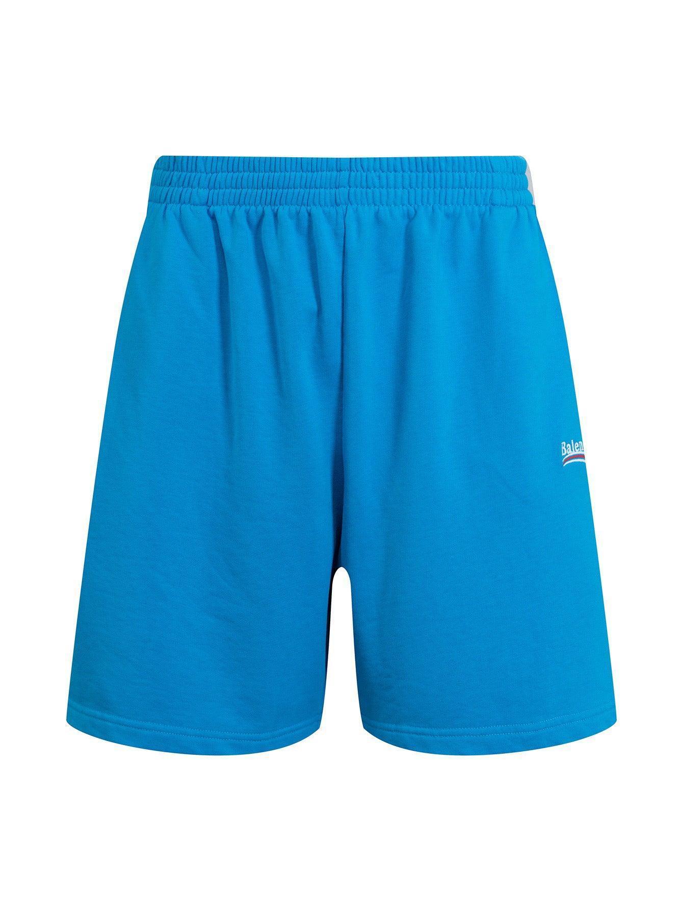 Balenciaga Sport Short Pant 'Blue' - Banlieue91