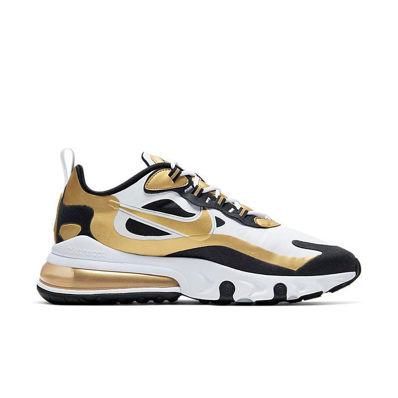Nike Air Max 270 React 'White Metallic Gold' - Banlieue91