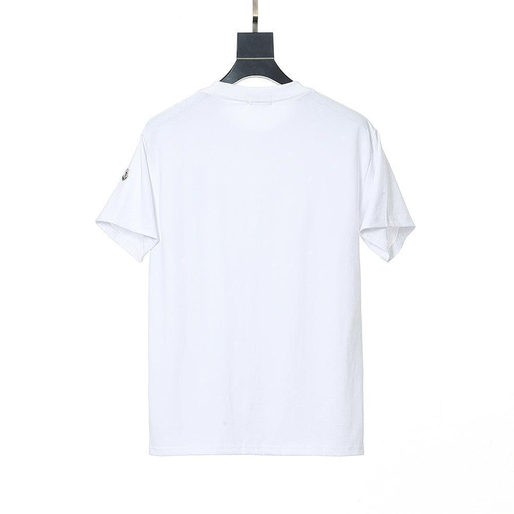 Moncler T-Shirt Without Collar 'White' - Banlieue91