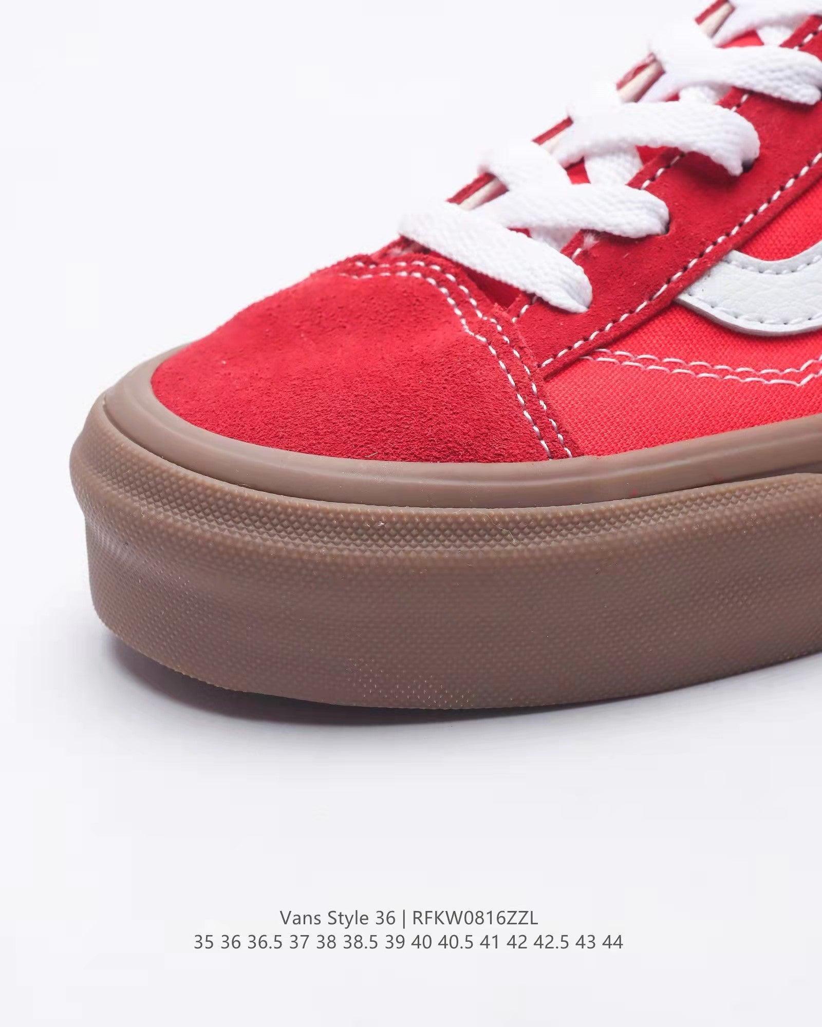 Vans Gum Style 36 'Red' - Banlieue91
