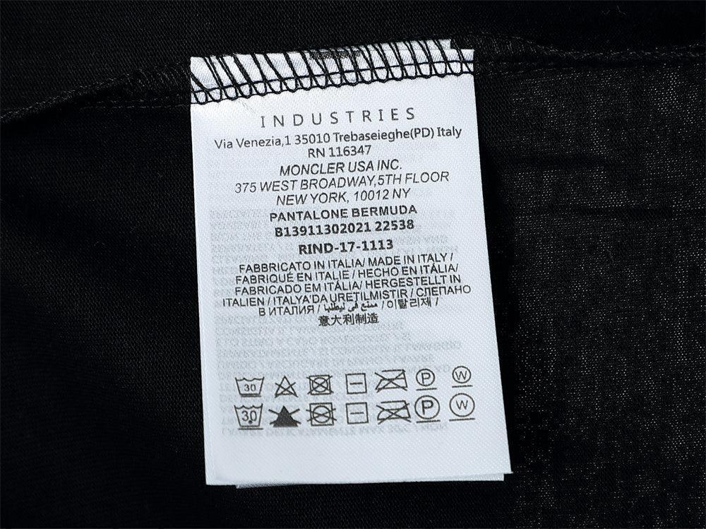 Moncler T-Shirt Without Collar 'Black' - Banlieue91