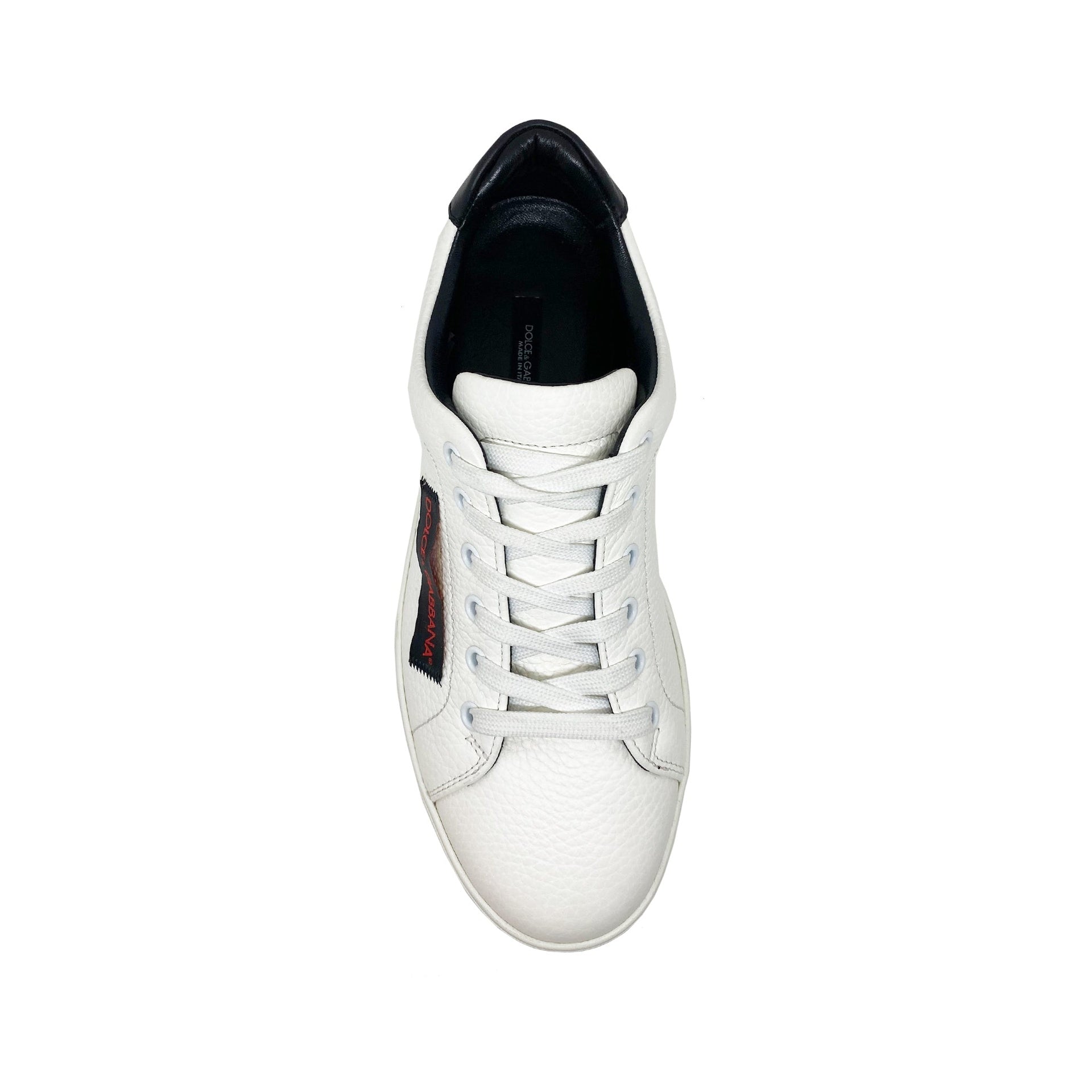 Dolce & Gabbana Logo Leather Sneakers - Banlieue91 -