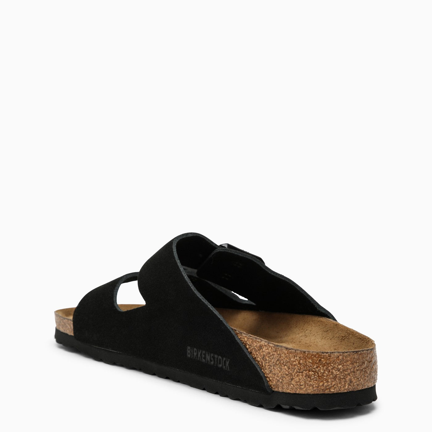 Birkenstock Taupe Suede Arizona Slide - Banlieue91 -