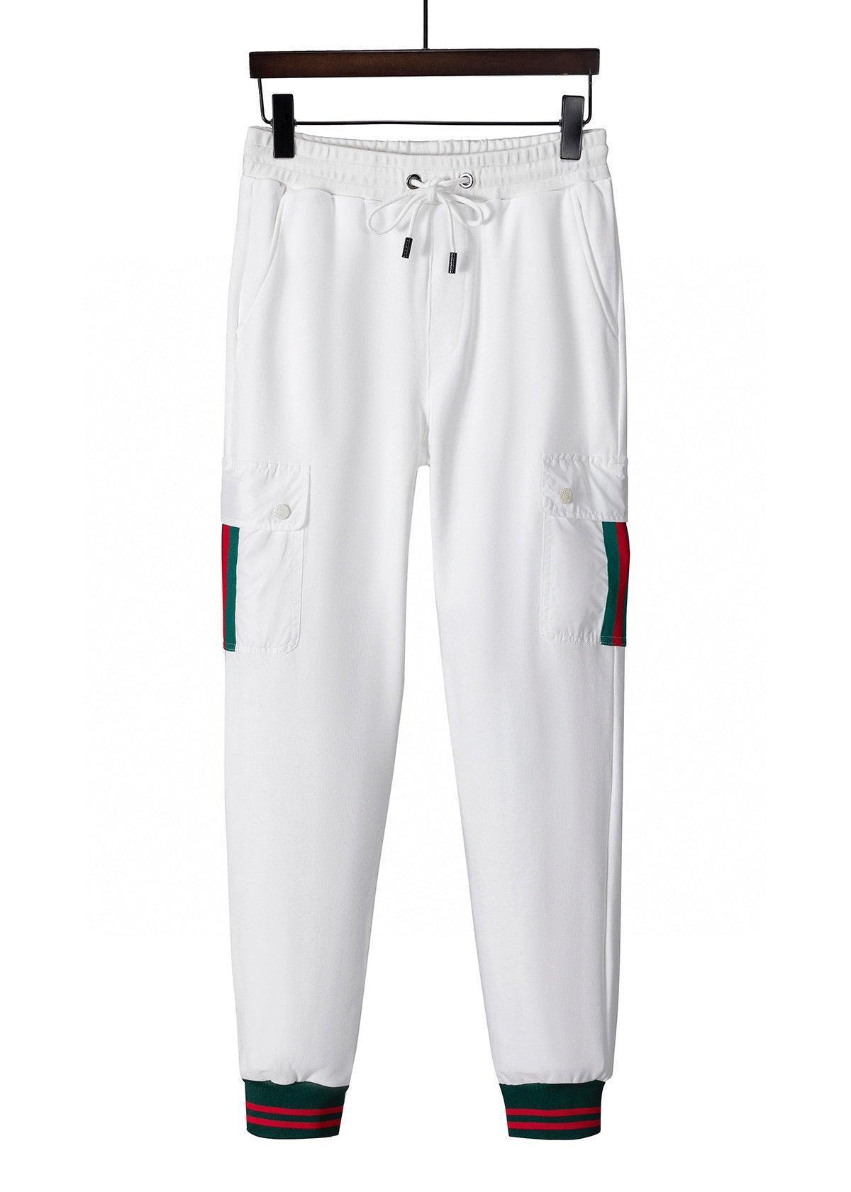 Gucci Long Pant 'White/Green/Red' - Banlieue91
