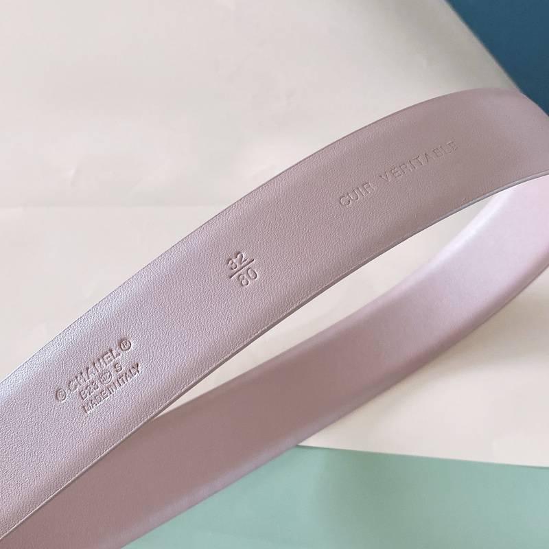 Chanel Women Logo Banding Belt 'Beige' - Banlieue91