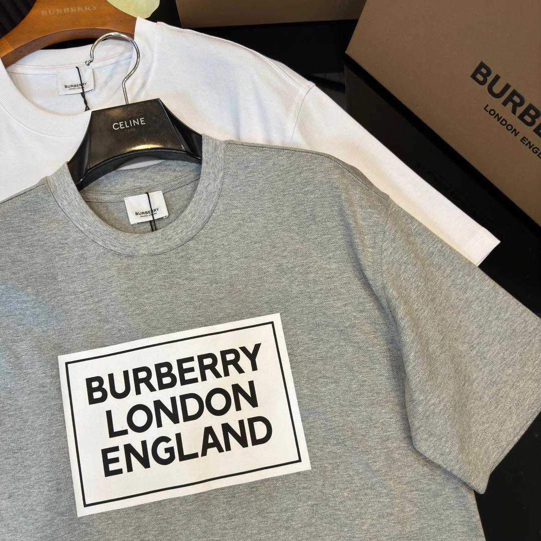 Burberry Grey T-Shirt Without Collar - Banlieue91
