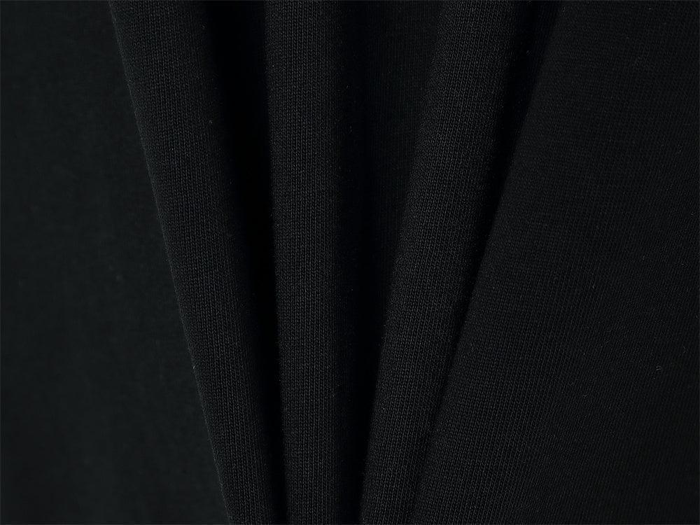Moncler T-Shirt Without Collar 'Black' - Banlieue91