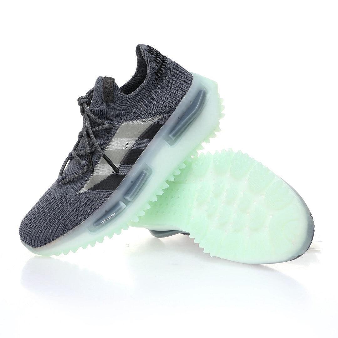 Adidas NMD S1 Grey Green Glow - Banlieue91