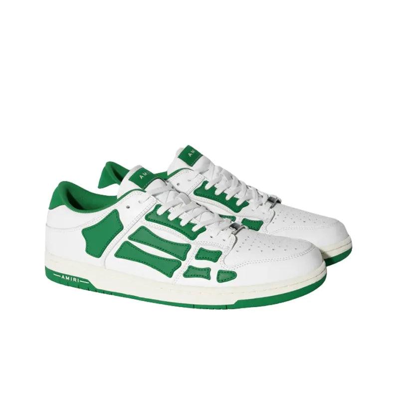 AMIRI Skel Top Low White Green - Banlieue91 -