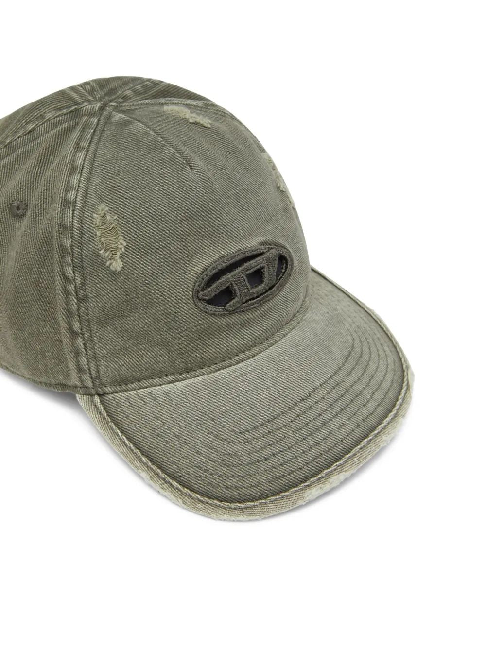 DIESEL Cotton Utility Cap for Men - FW25 Collection - Banlieue91 -