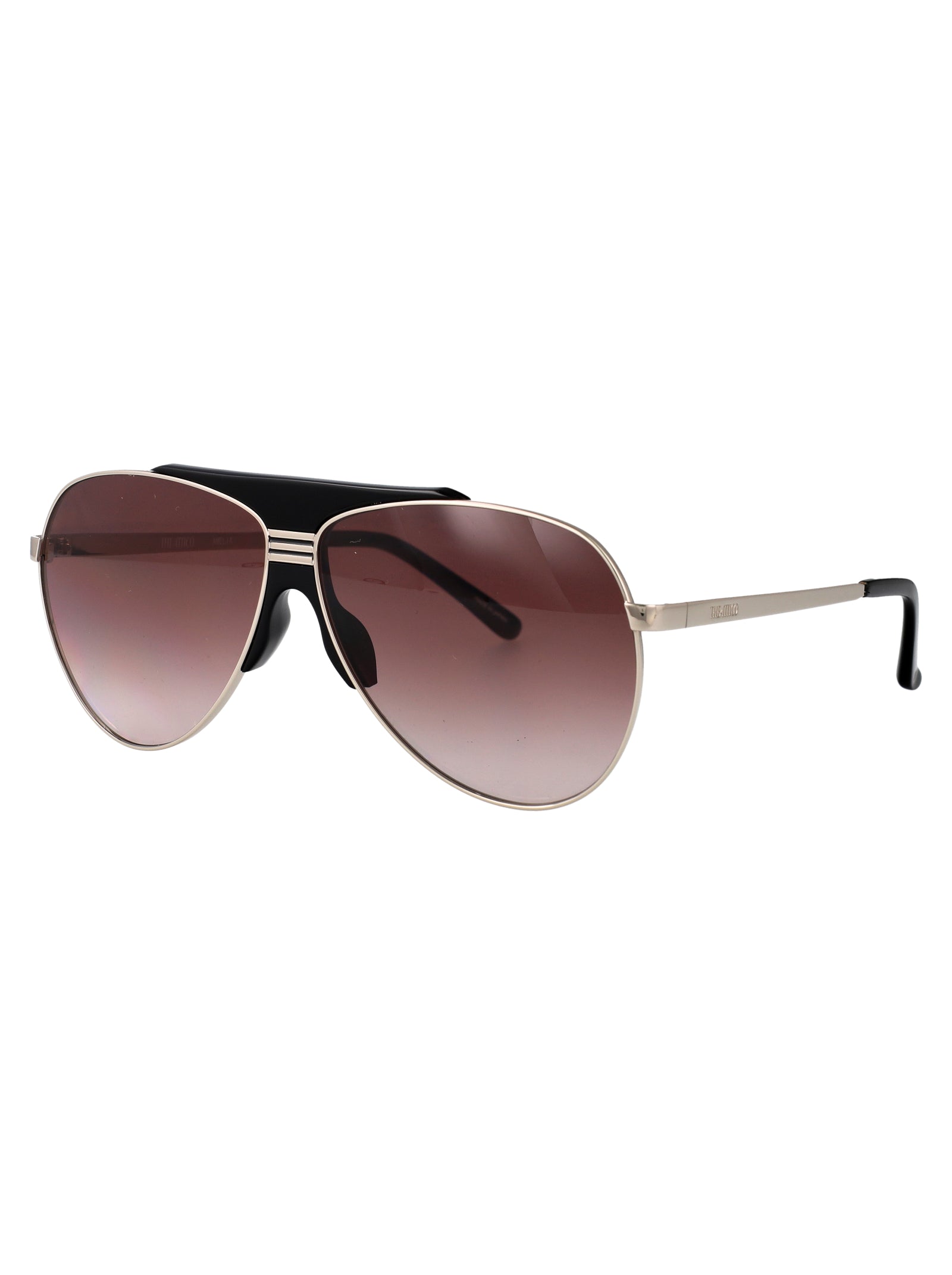 THE ATTICO Sleek Stainless Steel Sunglasses for Women - SS25 Collection - Banlieue91 -