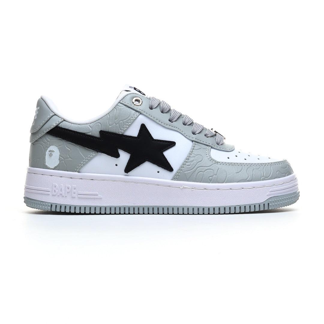 A Bathing Ape Bape Sta Low 'Grey Black' - Banlieue91
