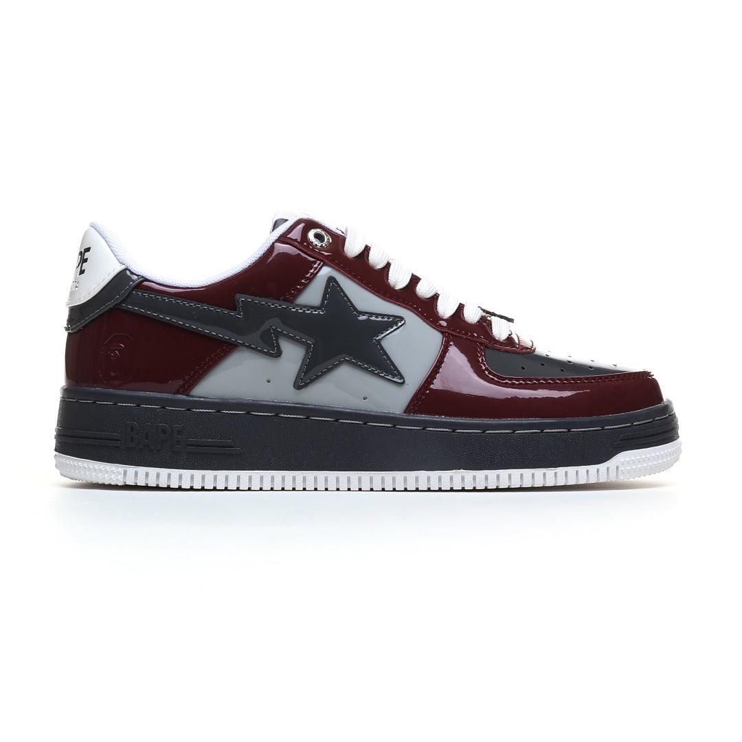 A Bathing Ape Bape Sta 'Nostalgic Burgundy Grey'