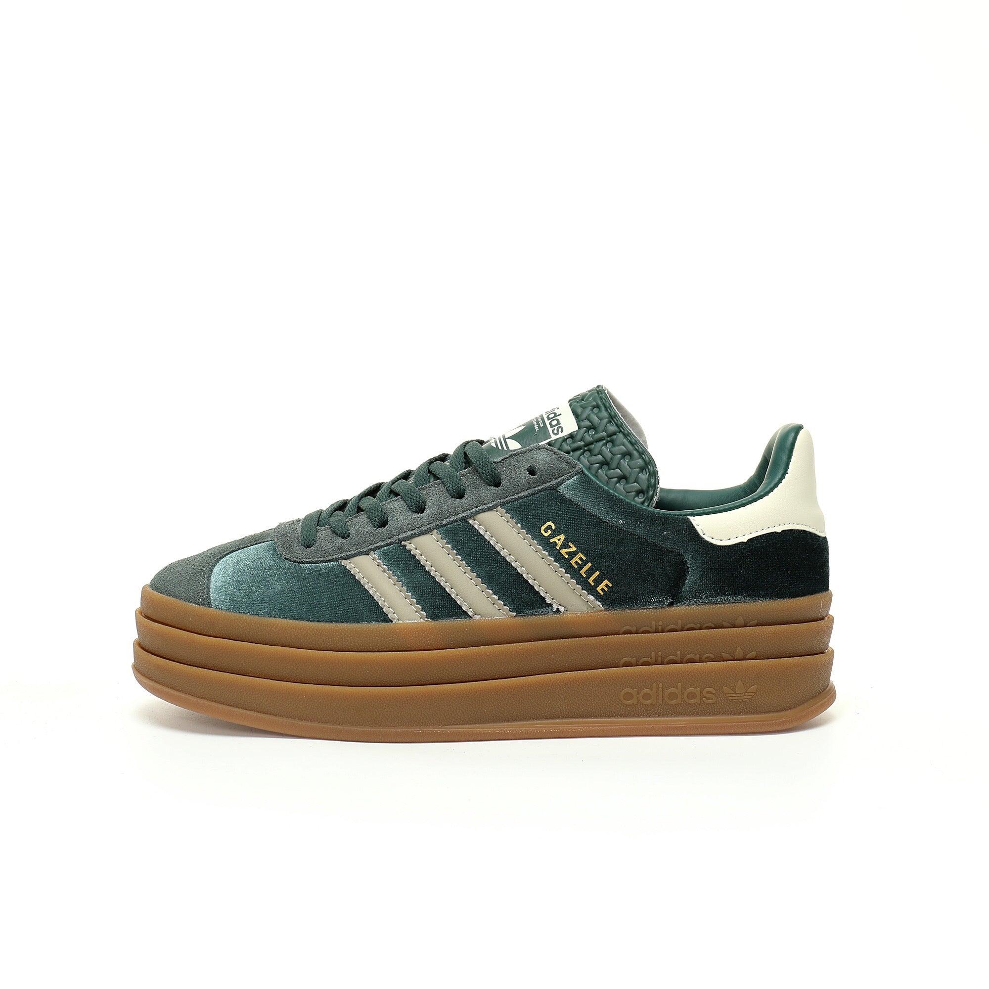 Adidas Originals Gazelle Bold 'Mineral Green Velvet' - Banlieue91