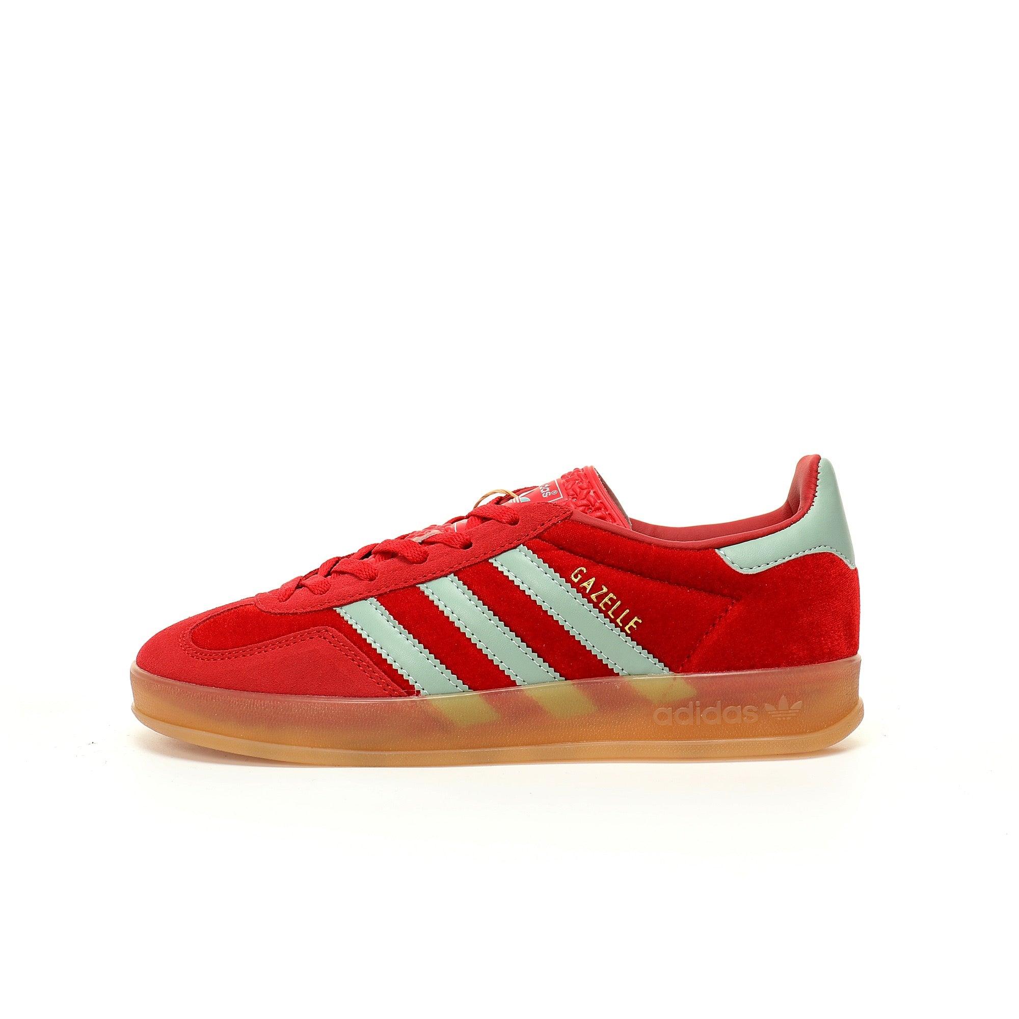Adidas Originals Gazelle Indoor 'Better Scarlet Green Velvet' - Banlieue91