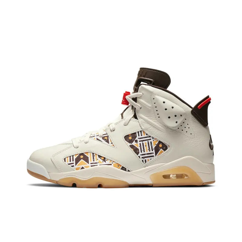 Air Jordan 6 Retro Quai 54 Sail Brown (2020) - Banlieue91